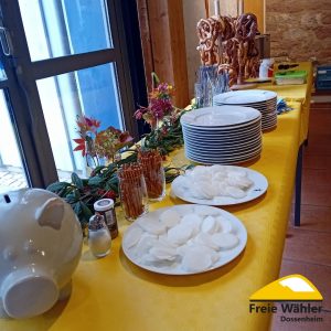 Weißwurstfrühstück 2025 Buffett