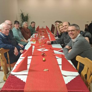 FWD Weihnachtsfeier 2025 Gruppenbild Tisch 2